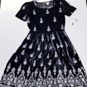 RARE Lularoe Amelia Dress - Elegant Collection